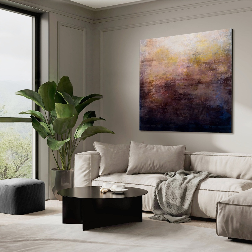 Oversized artwork, oversized wall art canvas, abstract acrylic original extra large painting
