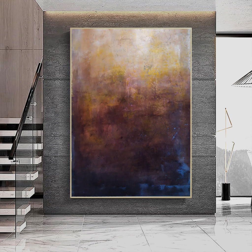 Oversized artwork, oversized wall art canvas, abstract acrylic original extra large painting