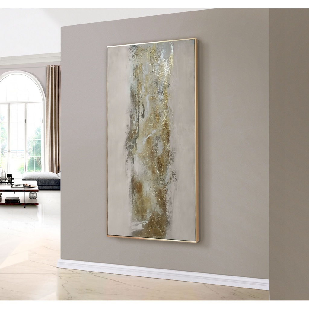 Textured abstract original painting on large canvas