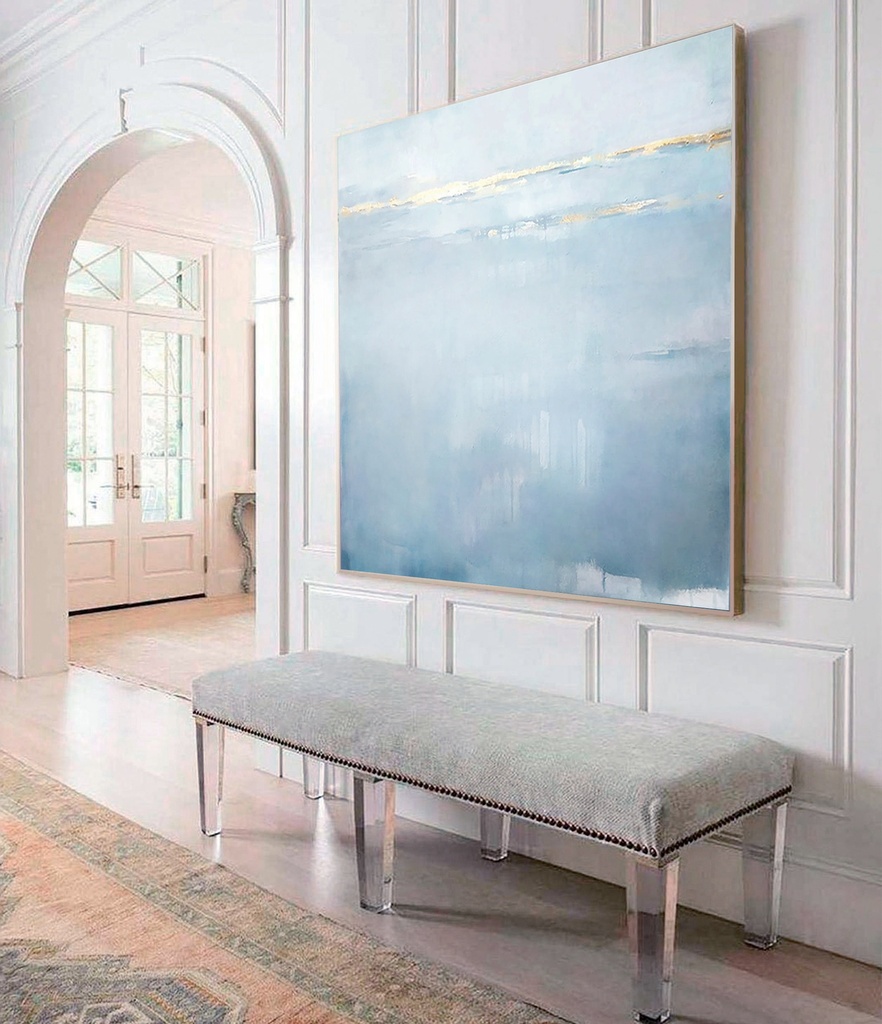 LIGHT BLUE – Marina Seascape ocean framed art