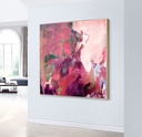 Modern textured contemporary painting on canvas, large wall art